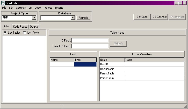 CodeScribe Main Window