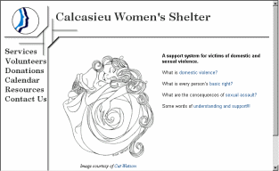Calcasieu Women's Shelter Website